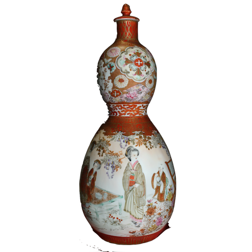 Kutani Porcelain Bottle